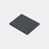 Elegante, eenvoudige, coole, trendy golvende illus post-it® notes (Schuin)
