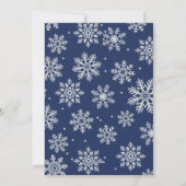 Elegante eenvoudige dikke rand feestdagenkaart (Achterkant)