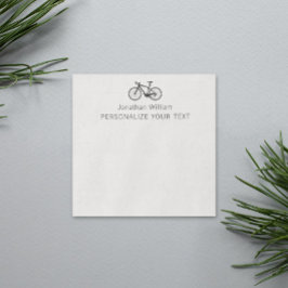 Elegante Eenvoudige Fiets Retro Persoonlijke Brief Post-it® Notes