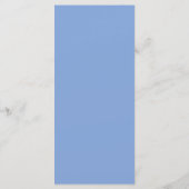 Elegante Eenvoudige Hedendaagse Typografie Periwin Menu (Achterkant)