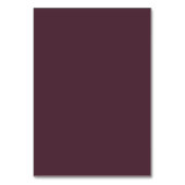 Elegante eenvoudige kersenlak, monogram bruiloft kaart (Achterkant)