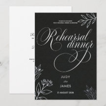 elegante eenvoudige klassieke repetitiediner