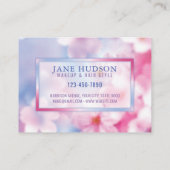 Elegante Eenvoudige Minimalistische Bewerkbare Bus Visitekaartje (Achterkant)