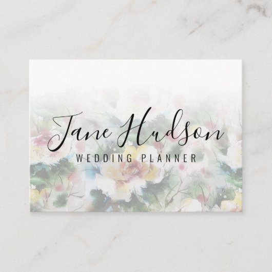 Elegante eenvoudige minimalistische bewerkbare vis visitekaartje (Voorkant)