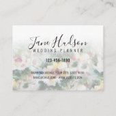 Elegante eenvoudige minimalistische bewerkbare vis visitekaartje (Achterkant)