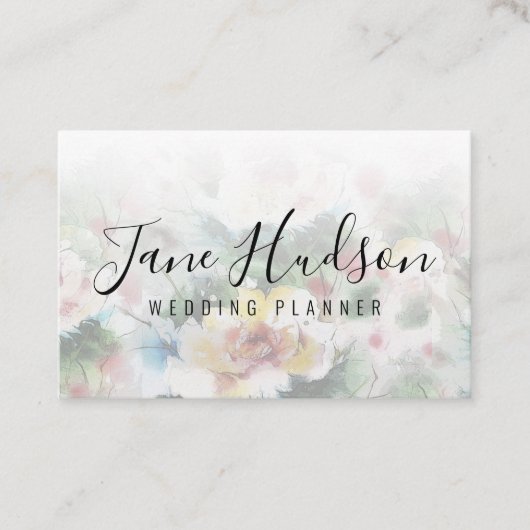 Elegante eenvoudige minimalistische bewerkbare vis visitekaartje (Voorkant)