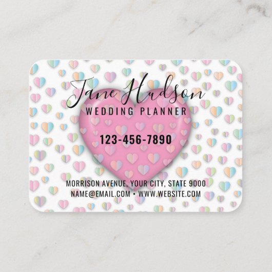 Elegante eenvoudige minimalistische bewerkbare vis visitekaartje (Achterkant)