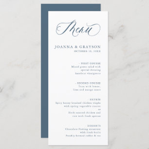 Elegante eenvoudige minimalistische moderne leiste menu