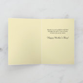 Elegante Eenvoudige Moeder Grappige Spreuk Moederd Kaart (Binnen)