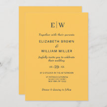 Elegante Eenvoudige Straal Bloem met Monogram Huwe