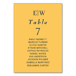 Elegante Eenvoudige Straal Bloem met Monogram Huwe Kaart