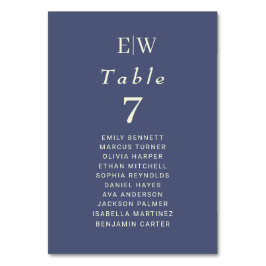 Elegante Eenvoudige Toekomst Dusk met Monogram Tro Kaart