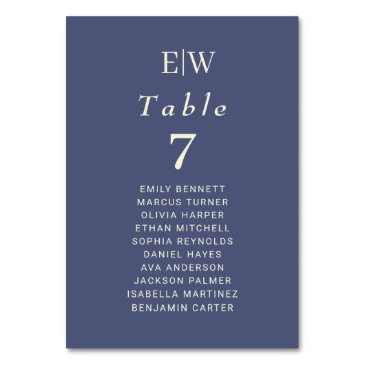 Elegante Eenvoudige Toekomst Dusk met Monogram Tro Kaart (Voorkant)