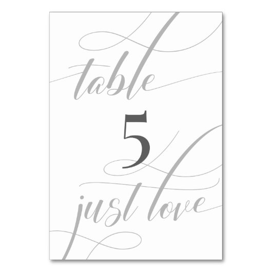 Elegante eenvoudige witte grijze minimalistische k kaart (Voorkant)