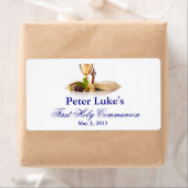 Elegante eerste communie voorkeurlabels etiket (Insitu)
