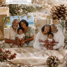 Elegante eerste kerst als grootouders 2 foto's