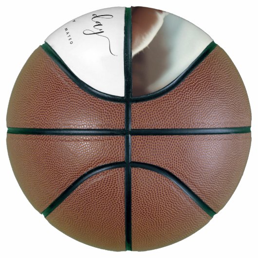 Elegante eerste Moederdag aangepaste fotocollage Basketbal (Rechts)