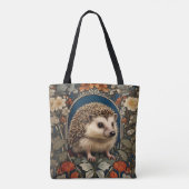 Elegante egel William Morris geïnspireerd Tote Bag (Achterkant)