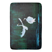 Elegante Egrets in Dance Badmat (Voorkant Verticaal)