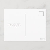 Elegante Eid Al-Fitr groet Briefkaart (Achterkant)