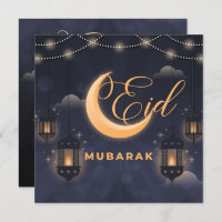 Elegante Eid Mubarak-calligrafie