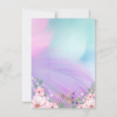 Elegante Eid Mubarak kaart (Achterkant)