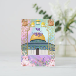 Elegante Eid Mubarak kaart