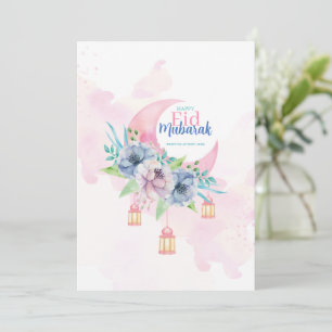 Elegante Eid Mubarak kaart Islamitische wenskaart