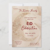 Elegante EId-viering Eid-feestuitnodiging Kaart (Voorkant)