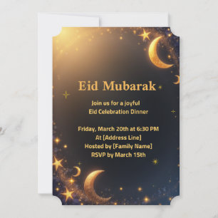 Elegante Eid-viering uitnodiging