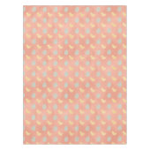 Elegante  Eieren Kuikens Pastel Peach Tafelkleed (Voorkant)