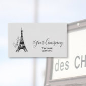 Elegante Eiffeltoren Visitekaartje