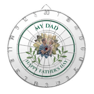 Elegante Eikenblad Vaderdag Maatwerk Dartbord