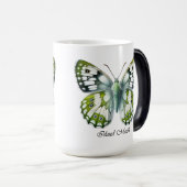 Elegante Eiland Marmer Vlinder Wrap Magische Mok (Voorkant rechts)
