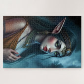 Elegante Elven Beauty Jigsaw Puzzel (Horizontaal)
