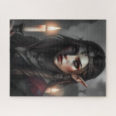 Elegante Elven Priesteres Jigsaw Puzzel (Horizontaal)