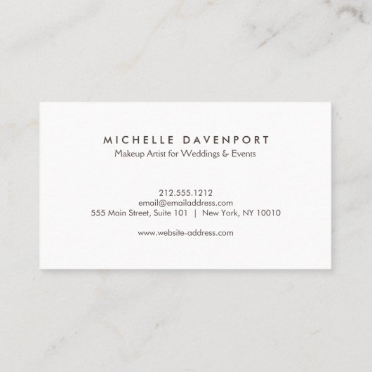 Elegante en Abstracte Gold Circle Logo Visitekaartje (Achterkant)