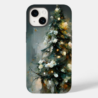 Elegante en artistieke kerstboom Case-Mate iPhone 14 hoesje