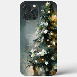 Elegante en artistieke kerstboom Case-Mate iPhone case