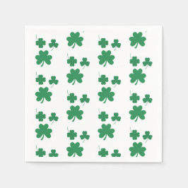 Elegante en chic St. Patrick's Day feest cadeautje Servet