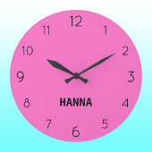 Elegante en Chique Neon Roze en Zwarte Naam