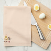 Elegante en eenvoudige Herfst thema pompoen Theedoek (Quarter Fold)