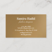 Elegante en eigentijdse Visitekaartjes (Achterkant)