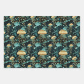 Elegante en Etherische Kwallen Inpakpapier Vel (Voorkant 2)