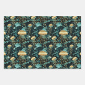 Elegante en Etherische Kwallen Inpakpapier Vel (Voorkant)