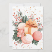 Elegante en feestelijke vakantie Groeten Kaart (Voorkant)