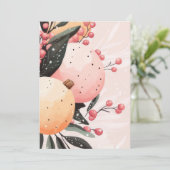 Elegante en feestelijke vakantie Groeten Kaart (Staand voorkant)