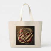 Elegante en functionele banketbakker & bakker grote tote bag (Achterkant)