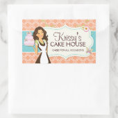 Elegante en Leuke Bakery Box Stickers (Tas)