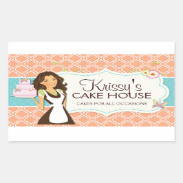 Elegante en Leuke Bakery Box Stickers
